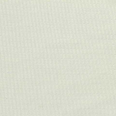 Polyester Viscose Waffle Knit Fabric, 140 gsm, 160 cm — White