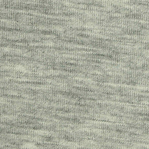 Light Grey Marl Jersey Knit, Poly-Viscose, 210 gsm