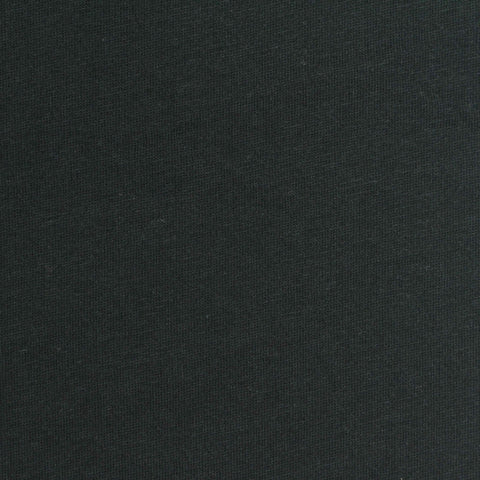 100% Cotton Jersey Knit Fabric, 145 gsm, 158 cm — Black