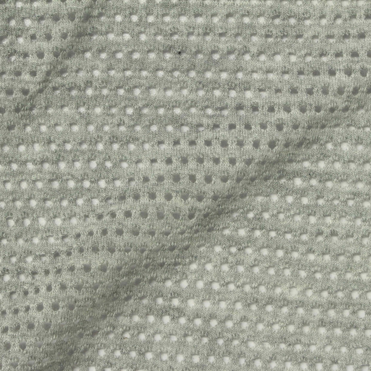 Jacquard Polyester Knit Fabric, 152 gsm, 190 cm — Grey