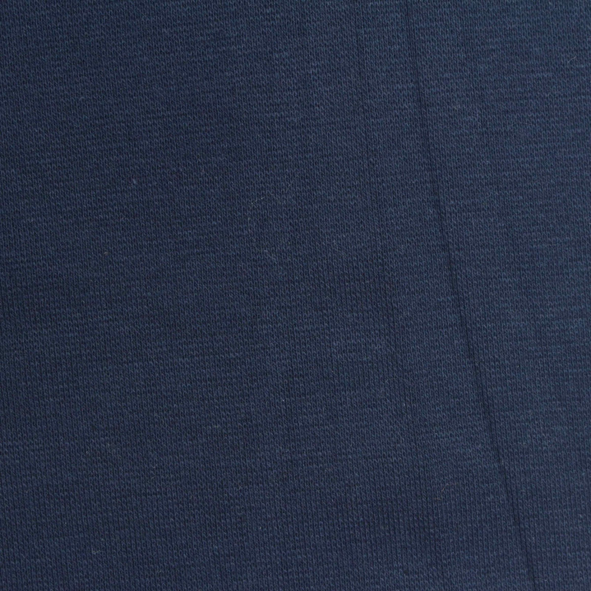 Cotton Polyester Stretch Rib Knit Fabric, 235 gsm, 168 cm — Navy