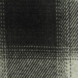 Black Plaid Interlock Knit, Poly-Viscose