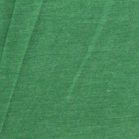 Green Marl Jersey Knit, Poly-Cotton, 165 gsm