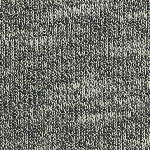 Grey Marl Interlock Knit, Poly-Cotton, 265 gsm