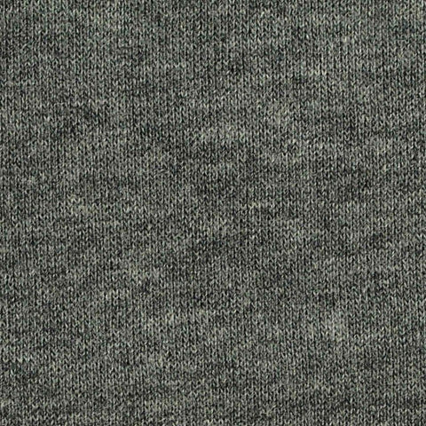 Grey Marl French Terry, Cotton-Poly, 285 gsm