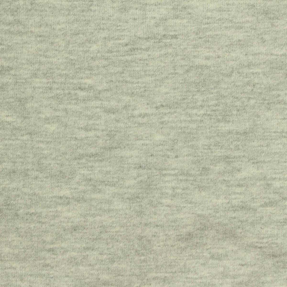 Light Grey Marl French Terry, Cotton-Poly, 265 gsm