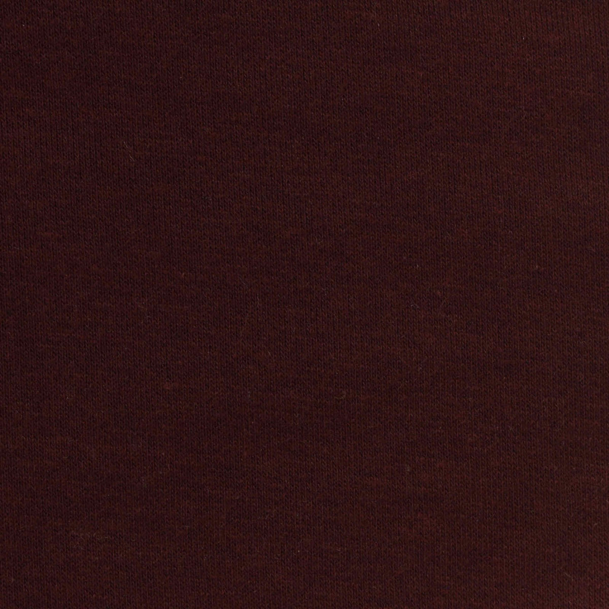 Brushed Cotton Polyester French Terry Fabric, 358 gsm, 155 cm — Brown