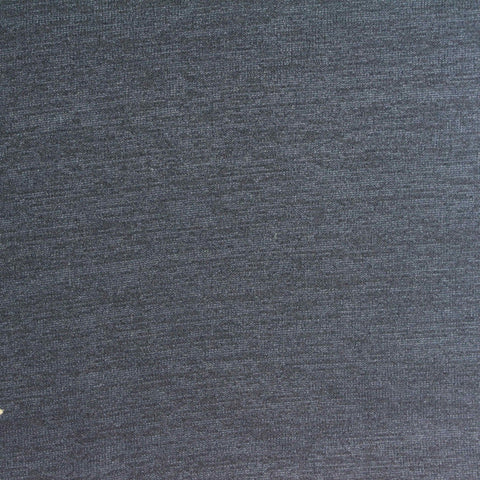 Dark Grey Heather Jersey Knit, Polyester, 195 gsm