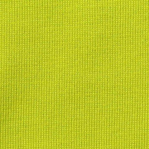 Lime Ribbed Rib Knit, Polyester