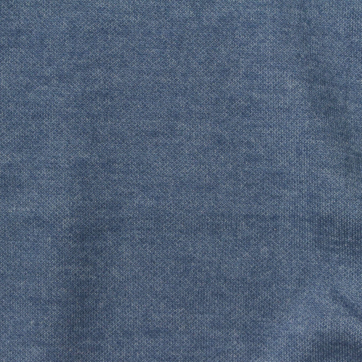Blue Marl Scuba Knit, Poly-Cotton, 245 gsm