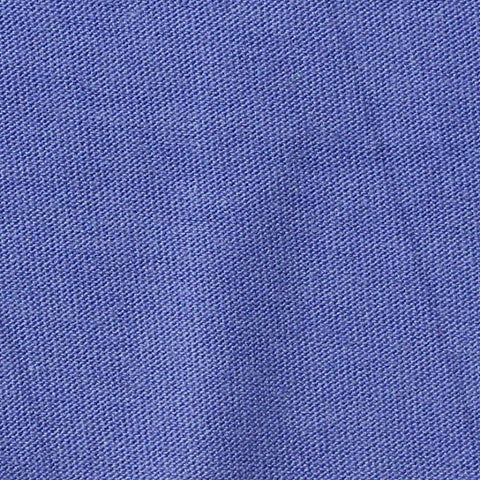 Polyester Cotton Jersey Knit Fabric, 175 gsm, 180 cm — Blue