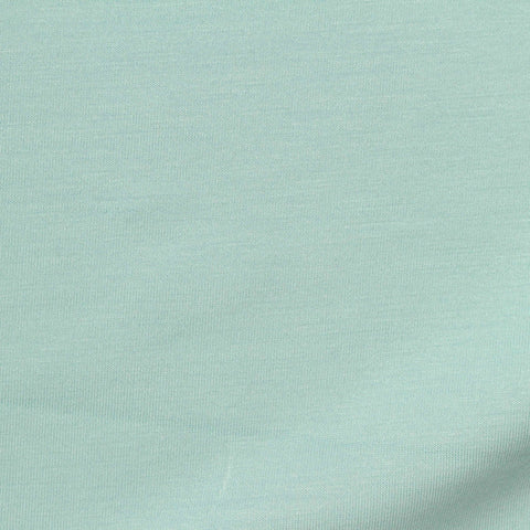 Polyester Viscose Stretch Scuba Knit Fabric, 240 gsm, 170 cm — Green