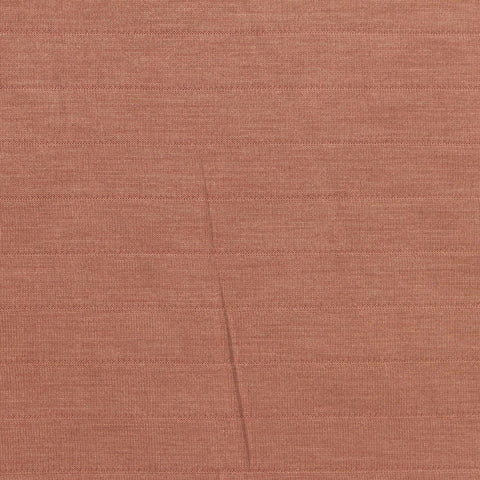Striped Washed Polyester Modal Stretch Scuba Knit Fabric, 295 gsm, 170 cm — Red