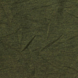 Green Heather Jersey Knit, Cotton-Poly