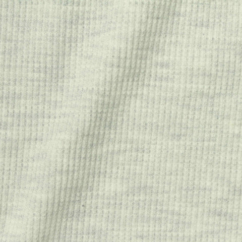 Light Grey Marl Waffle Knit, Poly-Viscose