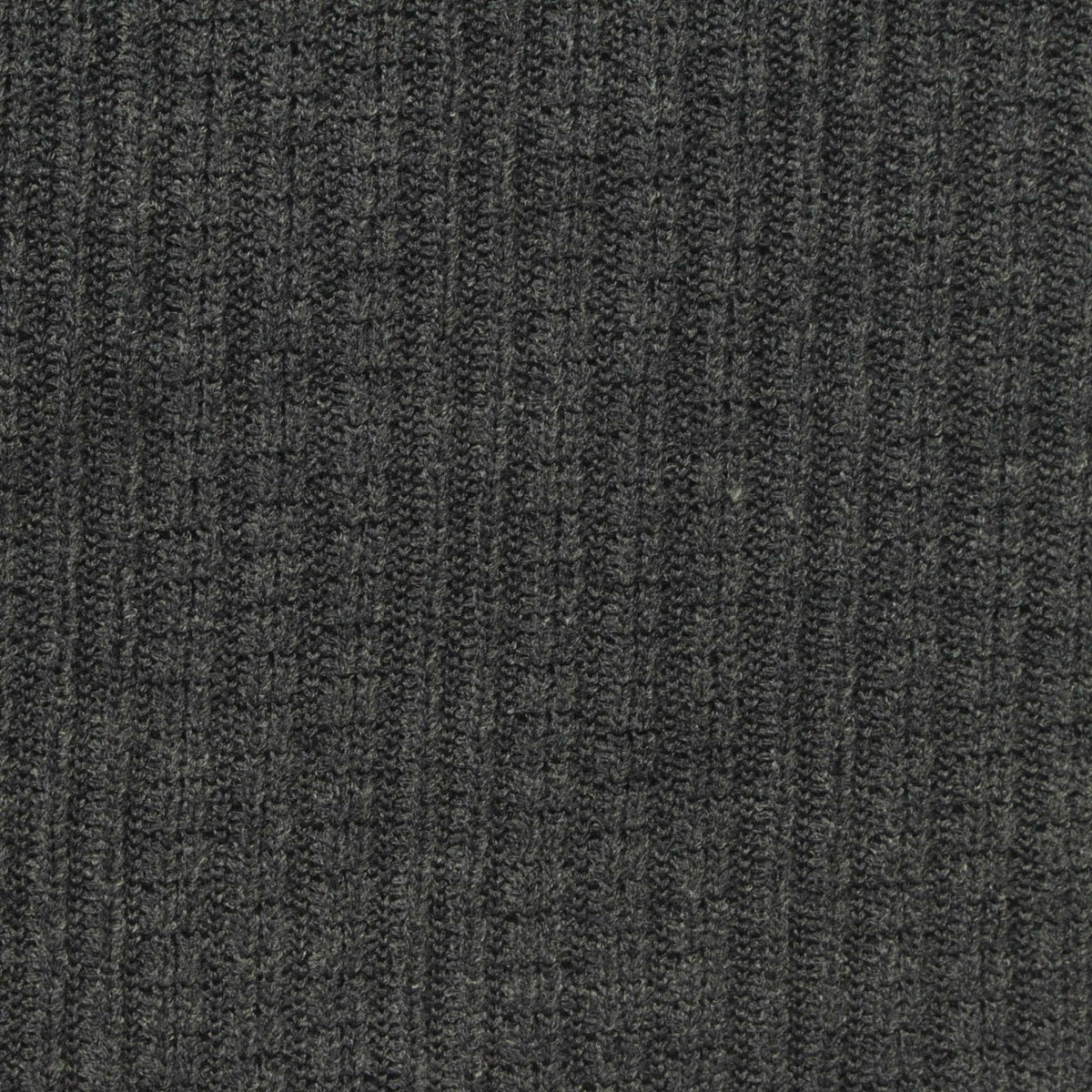Jacquard Polyester Viscose Stretch Interlock Knit Fabric, 255 gsm, 166 cm — Grey