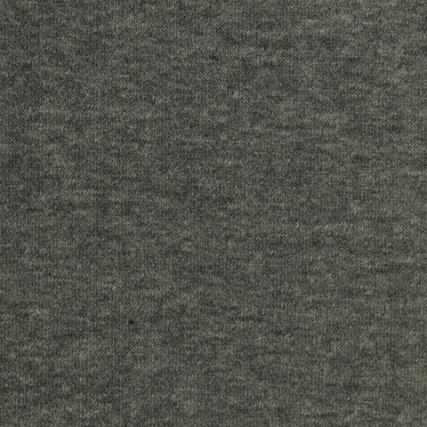 Dark Grey Marl French Terry, Cotton-Poly, 265 gsm, 165 cm