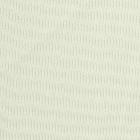 Polyester Stretch Rib Knit Fabric, 350 gsm, 140 cm — Beige