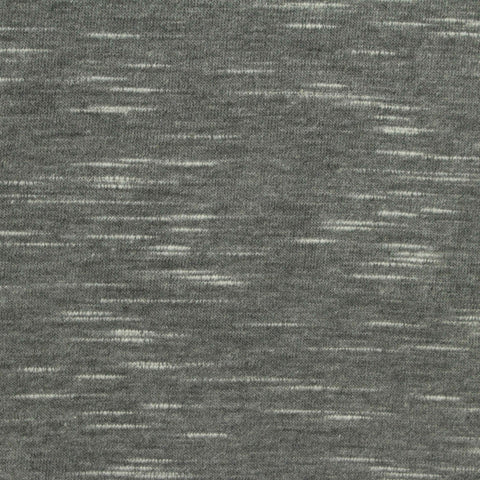 Grey Marl Jersey Knit, Polyester, 169 gsm