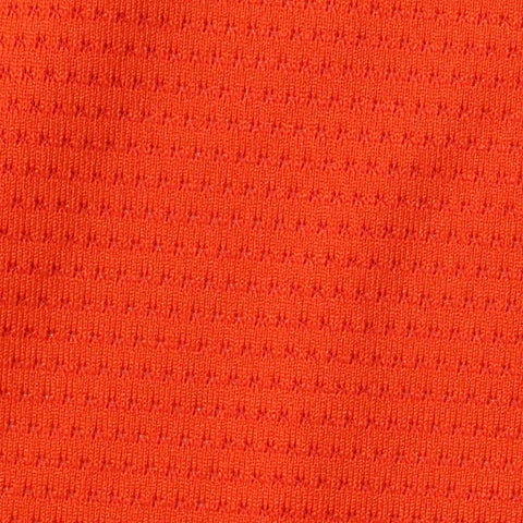 Polyester Stretch Birdseye Knit Fabric, 160 gsm, 155 cm — Orange