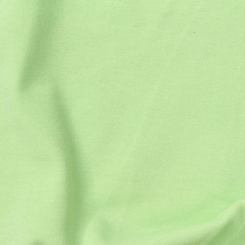 Cotton Polyester Stretch Jersey Knit Fabric, 175 gsm, 170 cm — Green