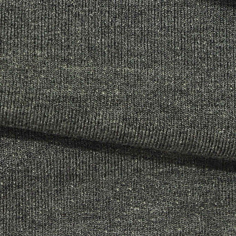 Dark Grey Marl French Terry, Modal-Cotton