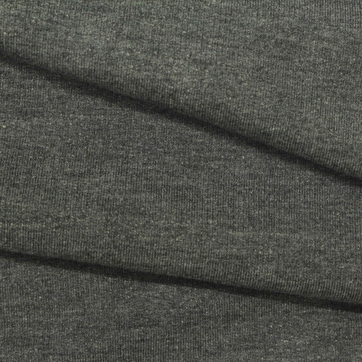 Dark Grey Marl French Terry, Modal-Cotton
