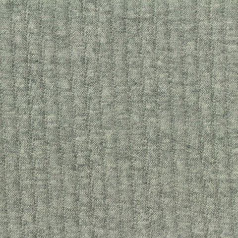 Jacquard Cotton Polyester Scuba Knit Fabric, 470 gsm, 170 cm — Grey