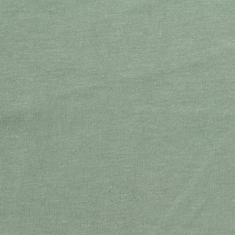 Polyester Cotton Jersey Knit Fabric, 160 gsm, 175 cm — Green