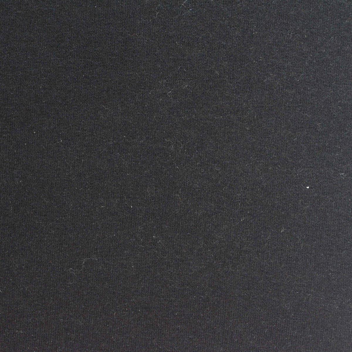Cotton Modal Stretch French Terry Fabric, 385 gsm, 175 cm — Black
