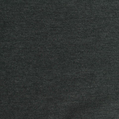 Dark Grey Marl Jersey Knit, Poly-Cotton, 160 gsm, 190 cm