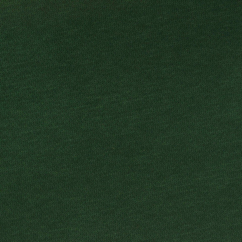 Brushed Cotton Polyester French Terry Fabric, 275 gsm, 175 cm — Green, ref EF-272416