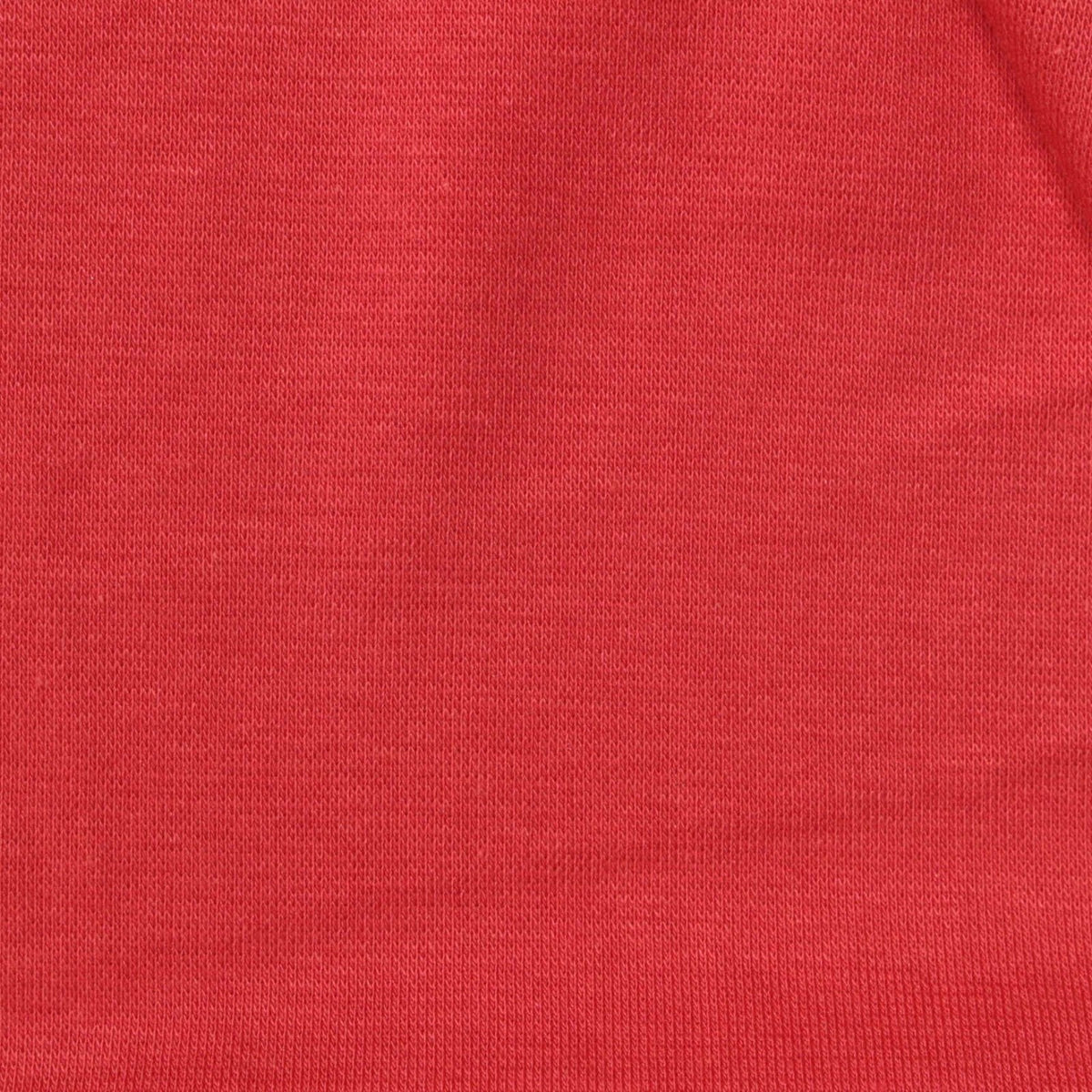 Cotton Modal Stretch Rib Knit Fabric, 215 gsm, 175 cm — Red