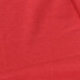 Cotton Modal Stretch Rib Knit Fabric, 215 gsm, 175 cm — Red
