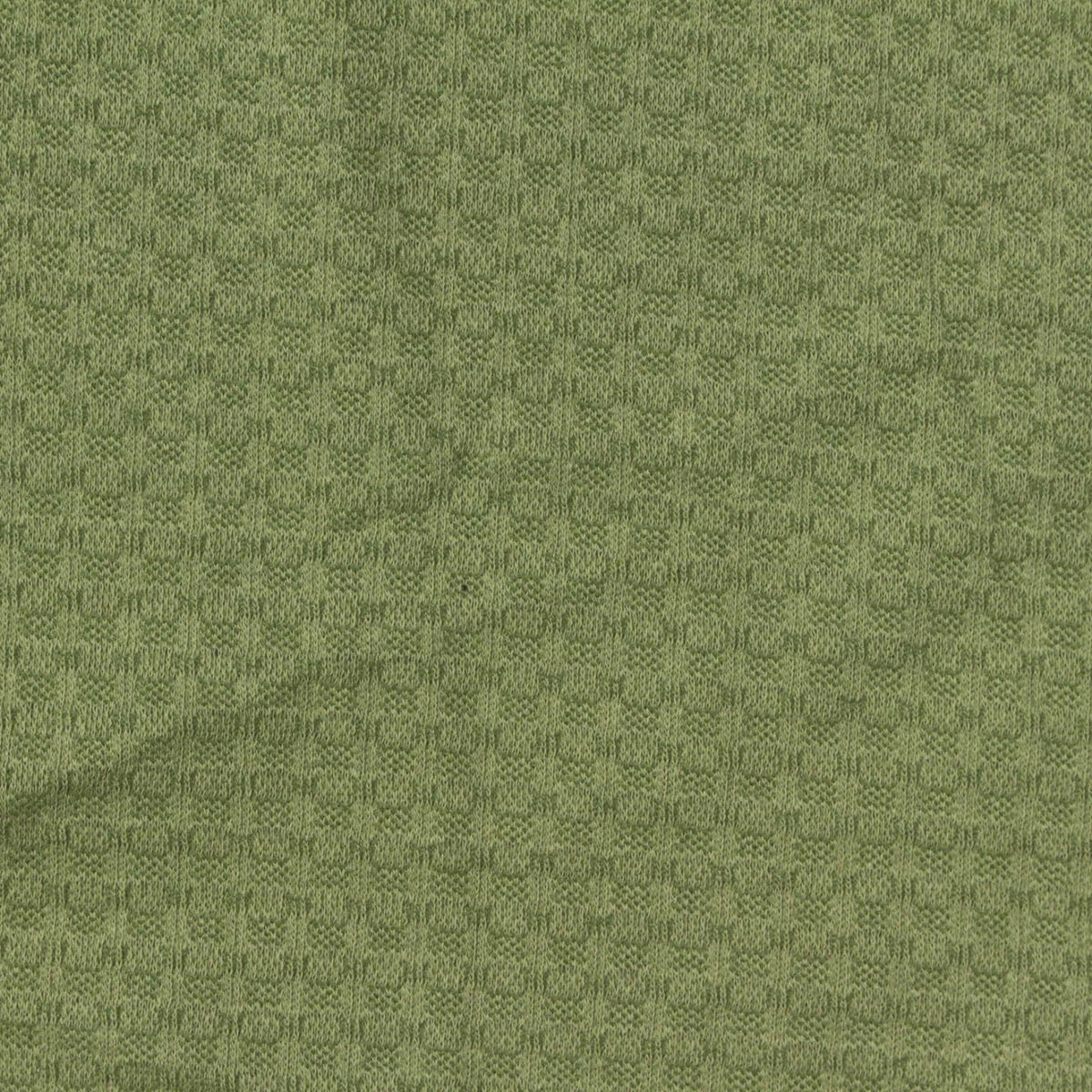 Plaid Cotton Nylon Stretch Jersey Knit Fabric, 150 gsm, 120 cm — Green