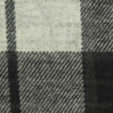 Grey Check Jacquard, Poly-Viscose