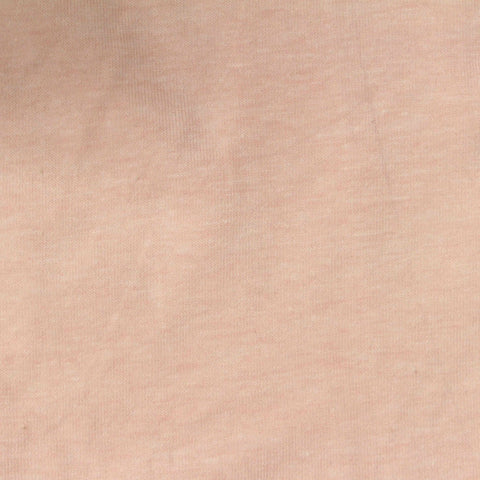 Light Peach Marl Jersey Knit, Cotton-Poly