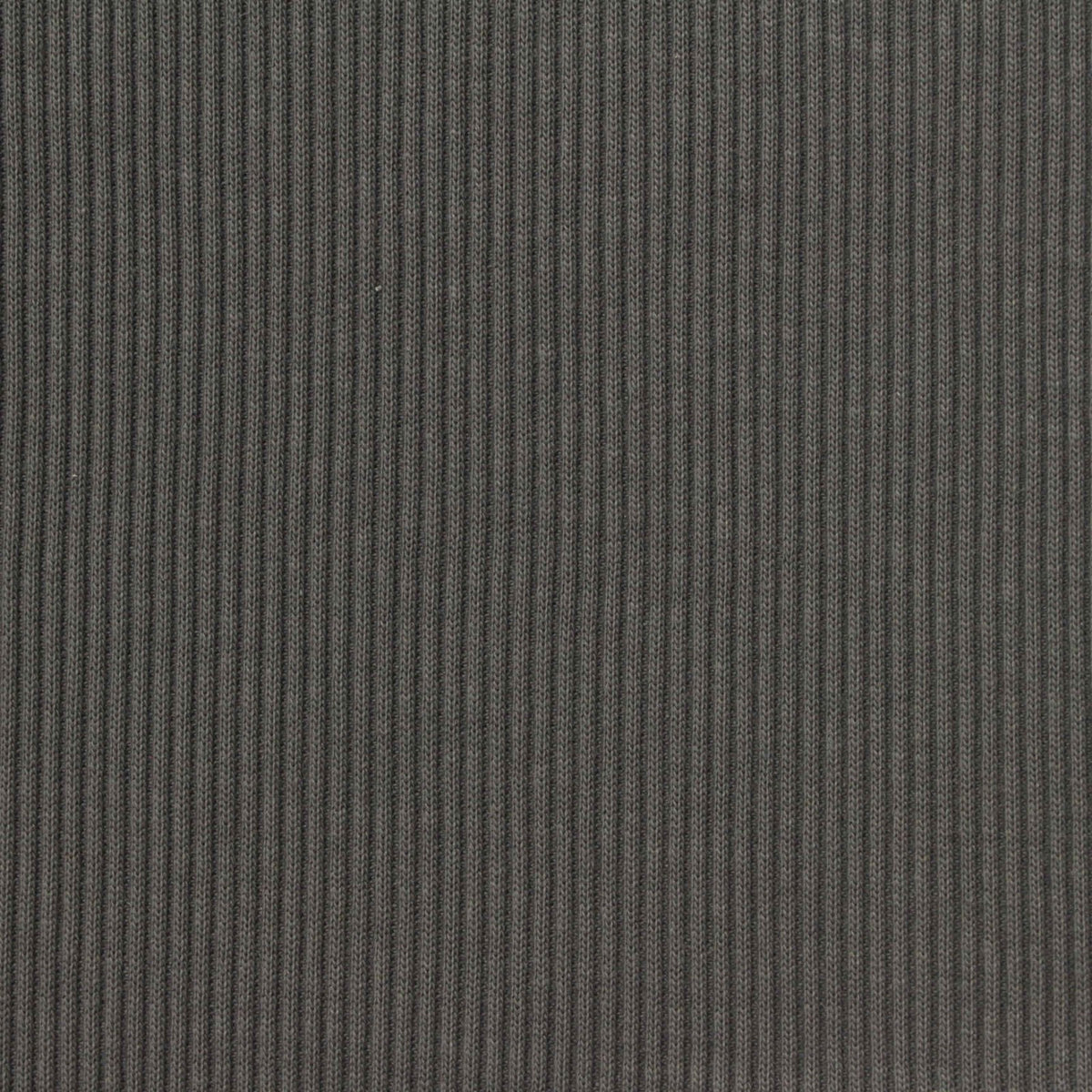 Cotton Polyester Rib Knit Fabric, 321 gsm, 160 cm — Grey