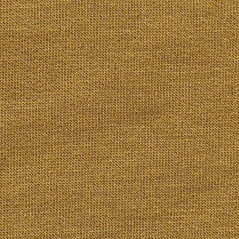 Brushed Modal Polyester Stretch French Terry Fabric, 280 gsm, 168 cm — Khaki