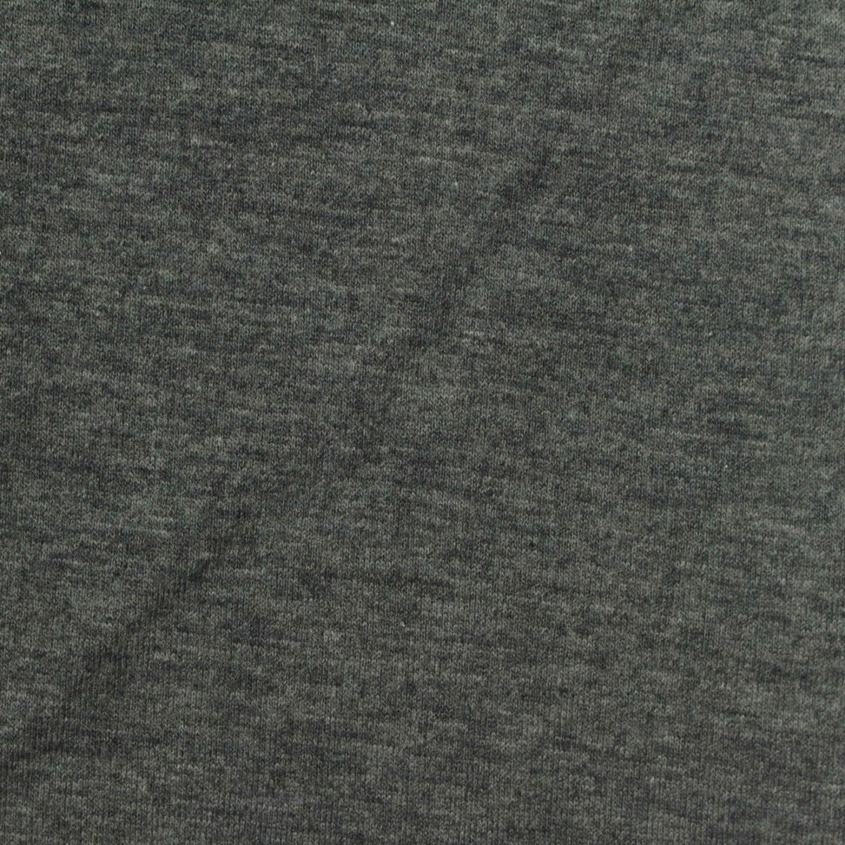 Dark Grey Heathered-Marl Jersey Knit, Poly-Cotton, 150 gsm