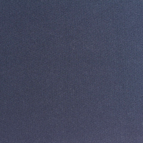 100% Polyester French Terry Fabric, 280 gsm, 150 cm — Navy