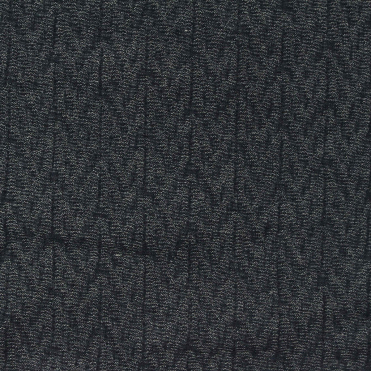 Dark Grey Tone-on-Tone Jersey Knit, Poly-Viscose