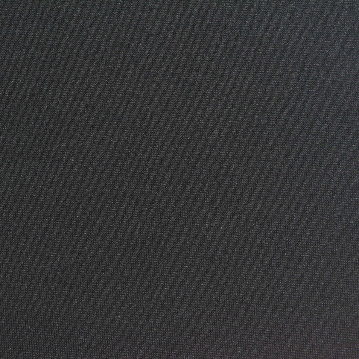 Cotton Polyester Stretch Scuba Knit Fabric, 335 gsm, 165 cm — Black