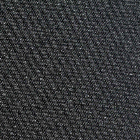 Cotton Polyester Stretch Scuba Knit Fabric, 335 gsm, 165 cm — Black