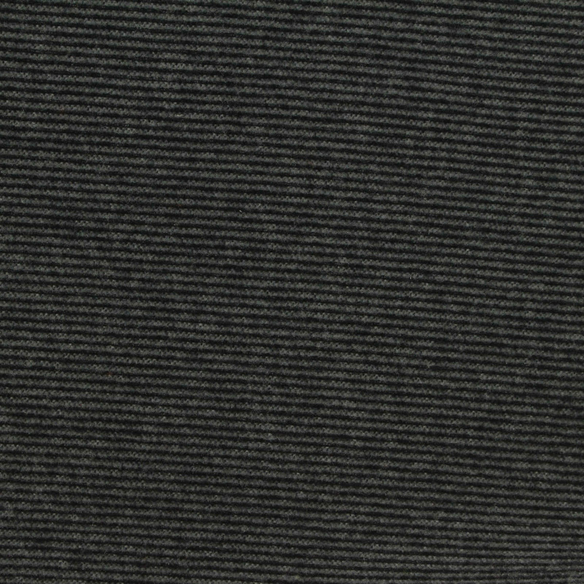 Dark Grey Horizontal-Stripe Fleece, Polyester