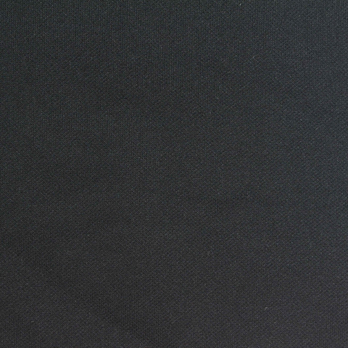 Cotton Polyester Scuba Knit Fabric, 190 gsm, 160 cm — Black