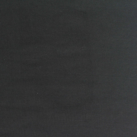 Viscose Stretch Jersey Knit Fabric, 240 gsm, 160 cm — Black