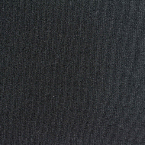 Modal Stretch Rib Knit Fabric, 350 gsm, 140 cm — Grey