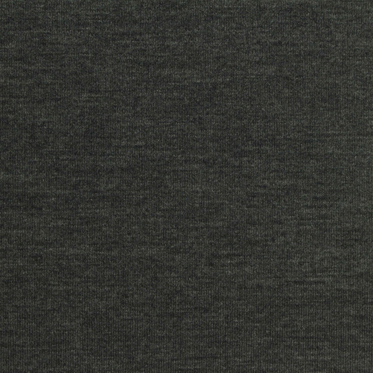 Dark Grey Heathered-Marl Scuba Knit, Poly-Viscose, 400 gsm