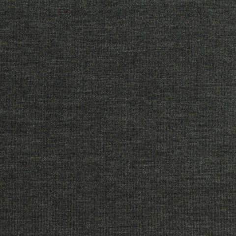 Dark Grey Heathered-Marl Scuba Knit, Poly-Viscose, 400 gsm